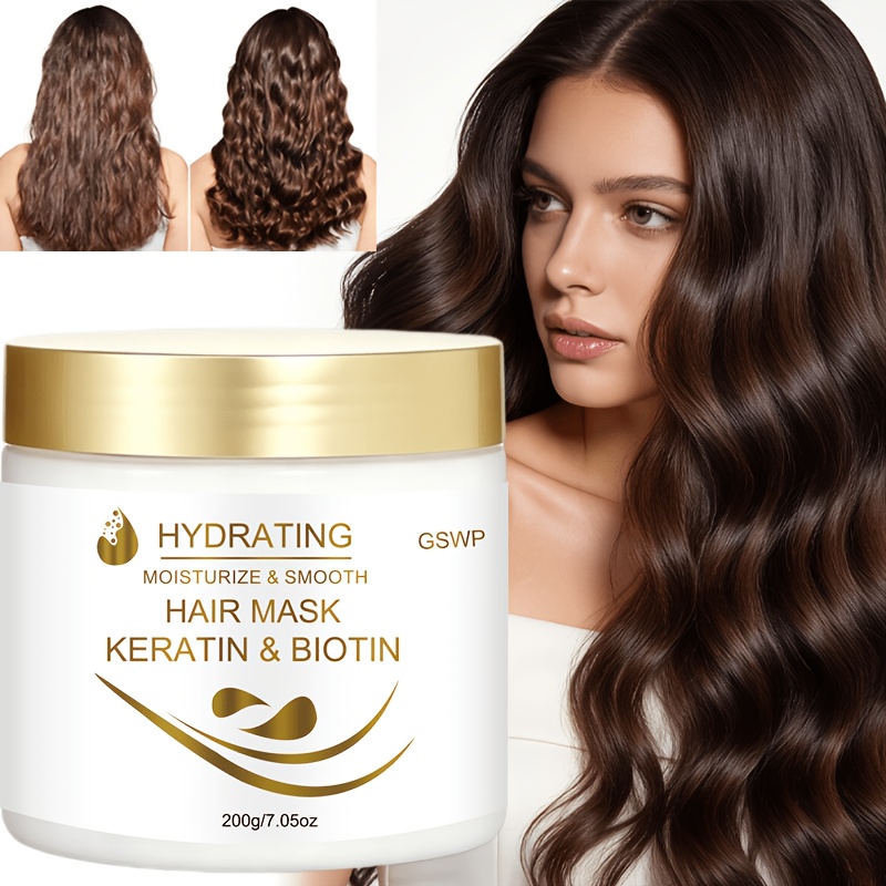 Hair Care Keratin - GSWP Keratin Moisturizing Hair Mask, Can