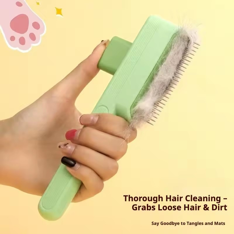 Hair Care Is Self Care - Pet Self Cleaning Dematting Comb Dog
