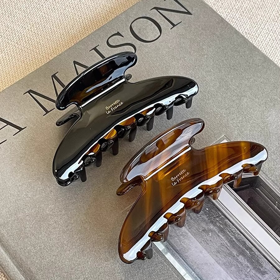 Hair Clip Claw Large - New Retro Korean Acetate Hair Claw