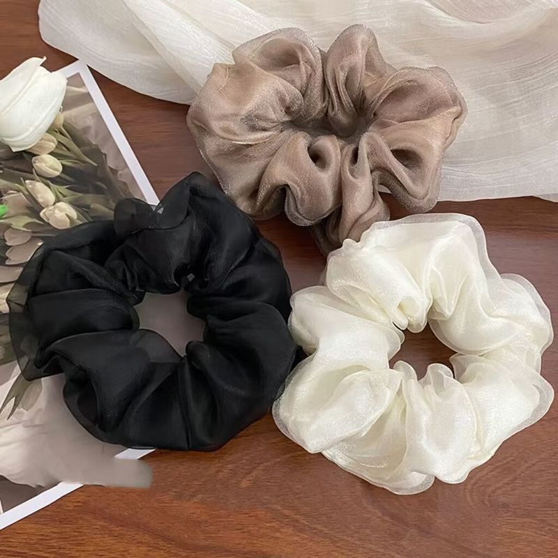 Hair Net Invisible - 3pcs Solid Color Netting Simple Forest
