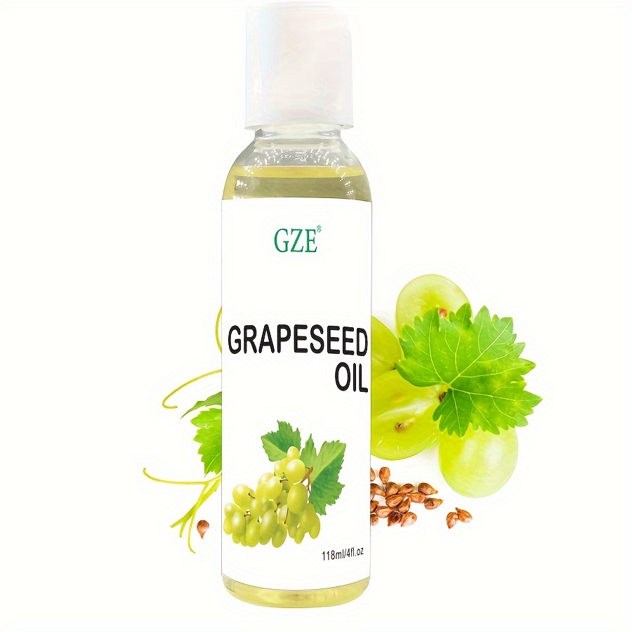 Hair Care Vegan - GZE Grapeseed Oil, Skin Care for