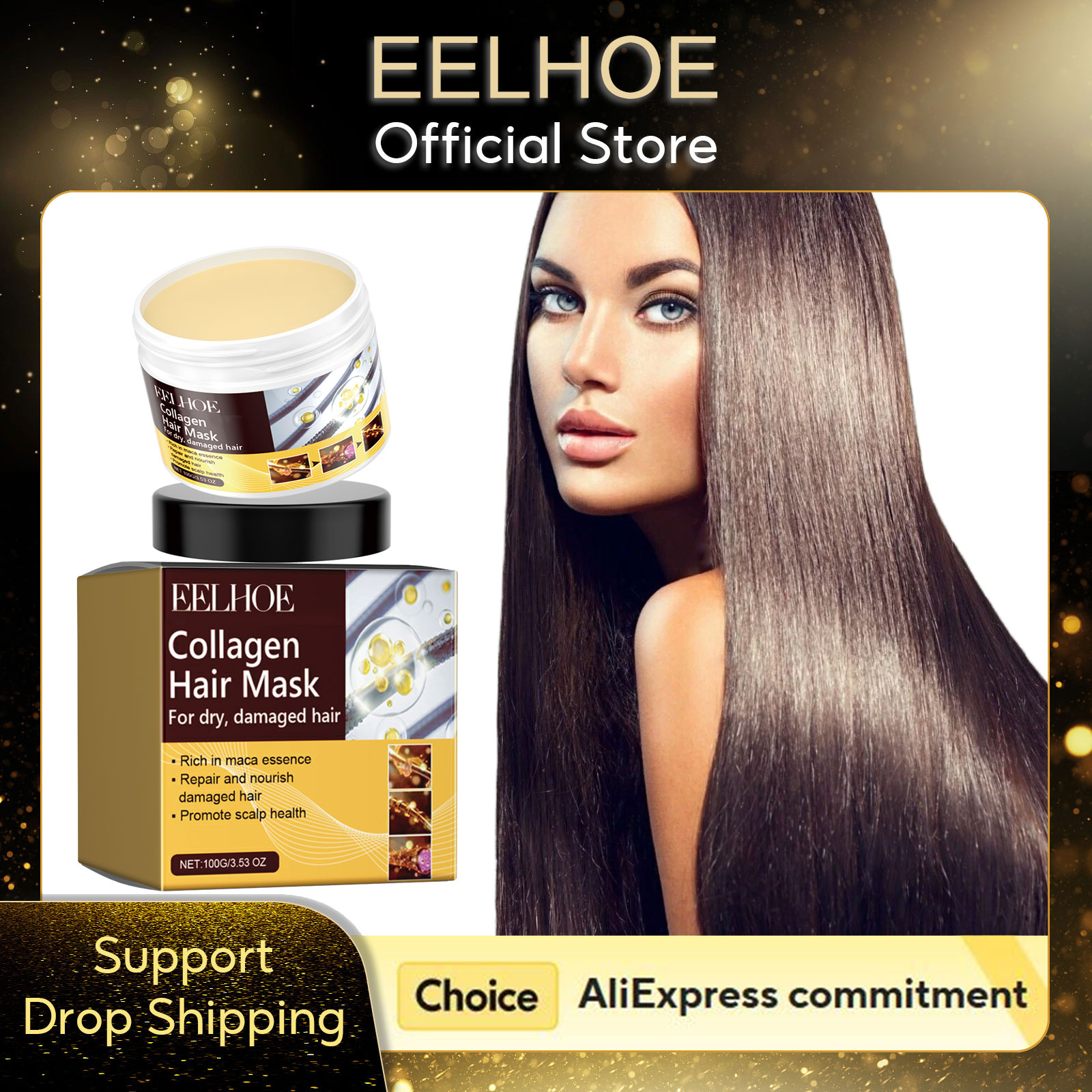 Hair Care Vegan - EELHOE Collagen Hair Mask Anti Hair