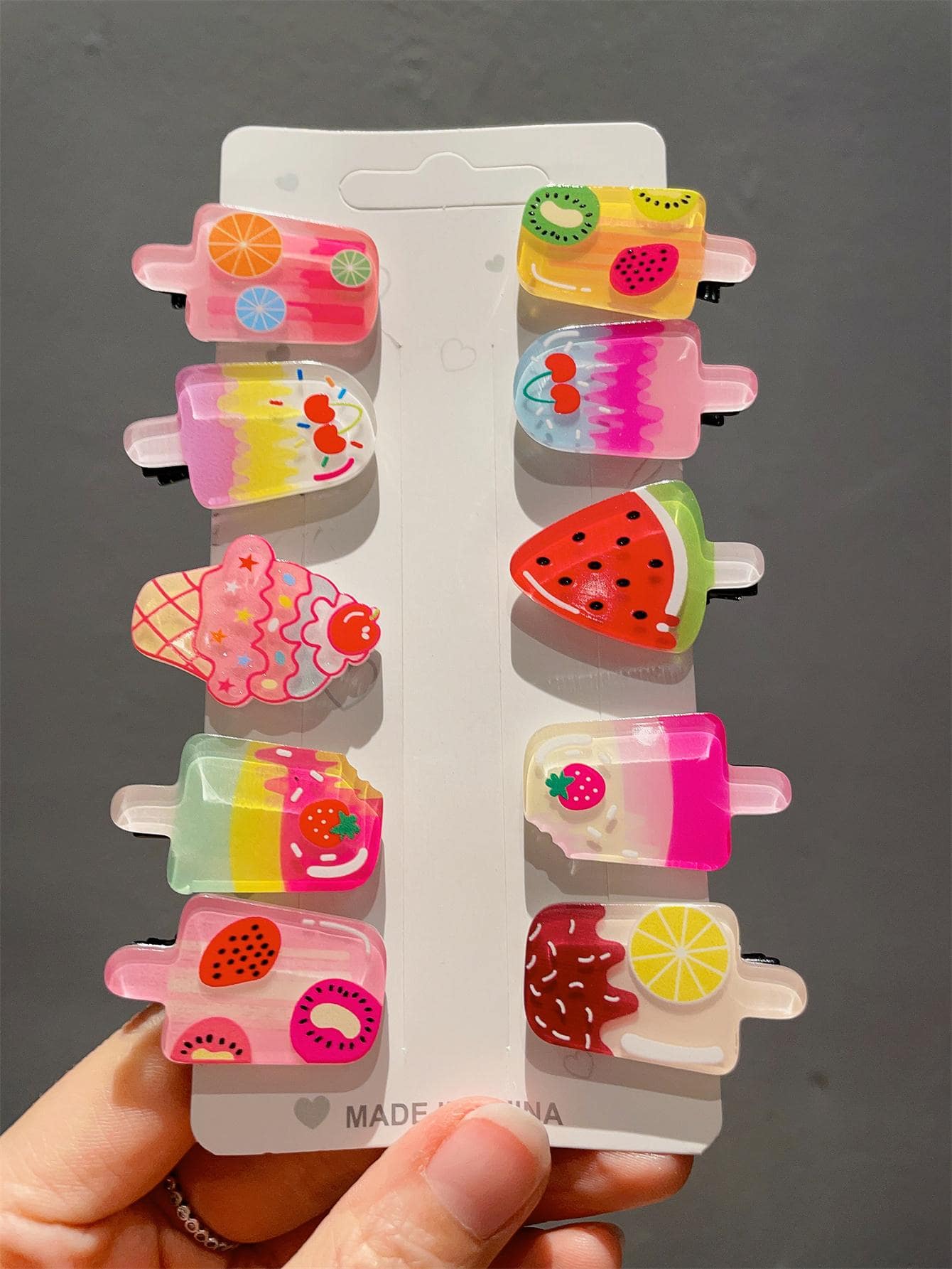 Hair Care Lotion - 10 hair clips Summer new hair