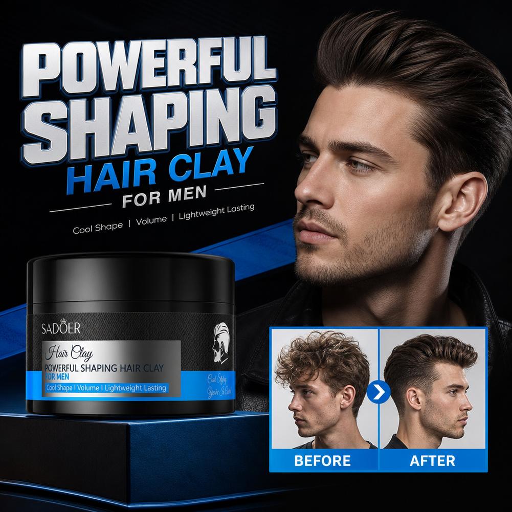 Hair Care Lotion - Matte Hair Styling Clay Strong Hold