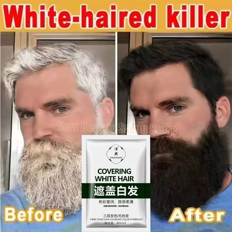 Hair Care Herbal Products - Herbal Anti-grey Treatment Hair Dye Shampoo