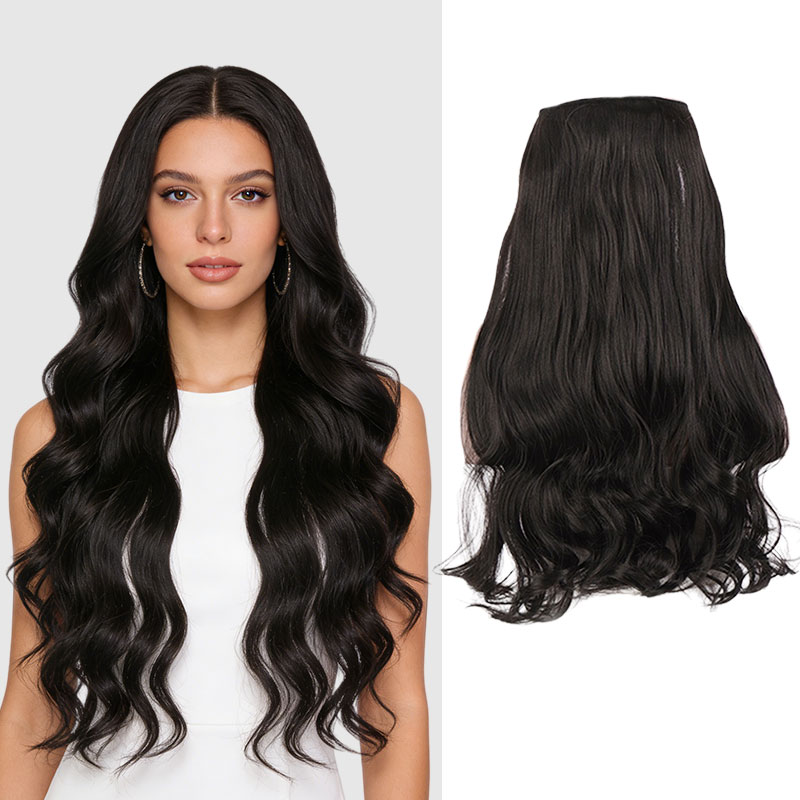 Hair Net Invisible - Invisible Fish Line Hair Extensions, 22inch