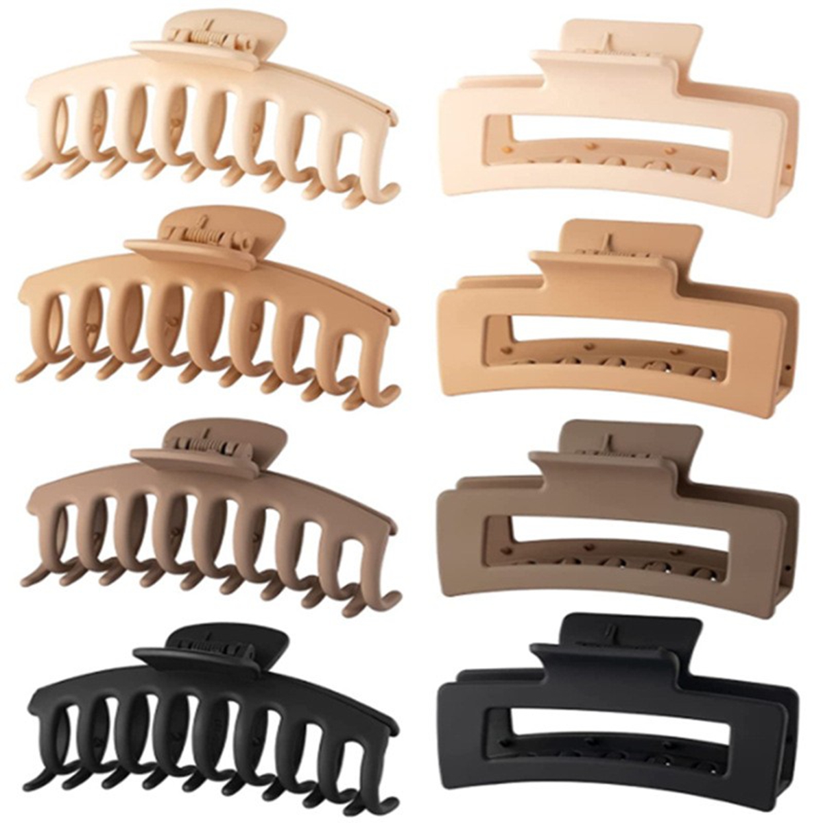 Hair Clip Claw Large - Black Hair Clips for Women -
