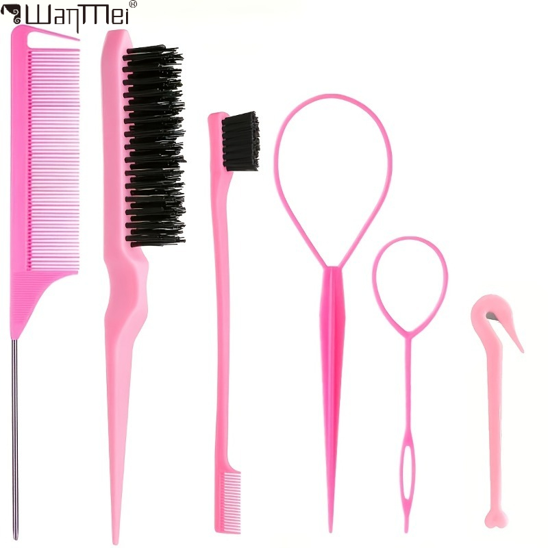 Hair Care Set - 6Pcs Professional Hair Styling Tools Set