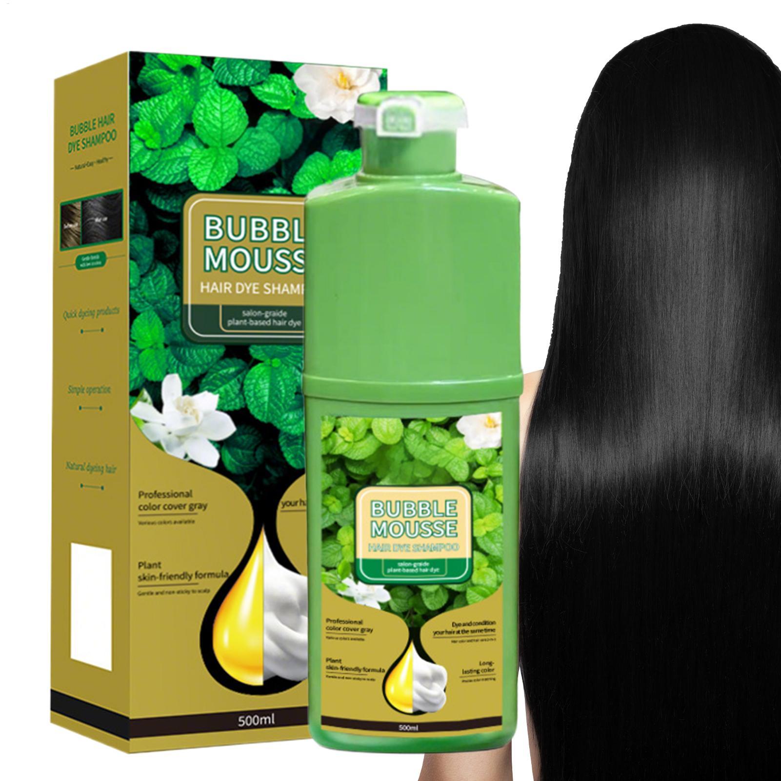 Hair Care Herbal Products - Natural Plant Herbal Hair Dye Shampoo