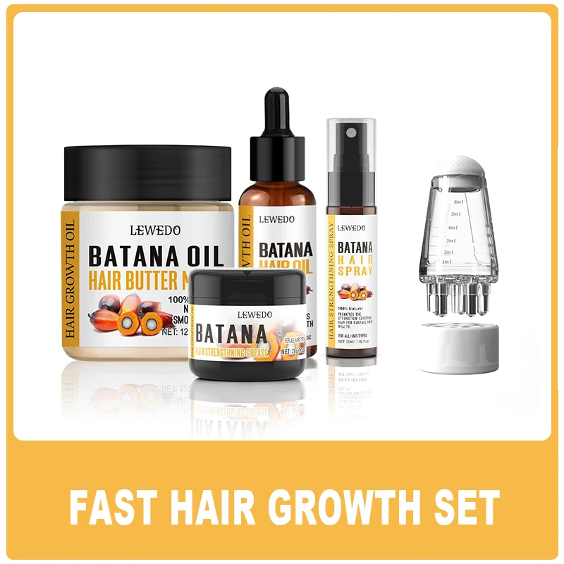Hair Care Fragrance Essential Oil - LEWEDO Batana Oil Hair Growth Kit