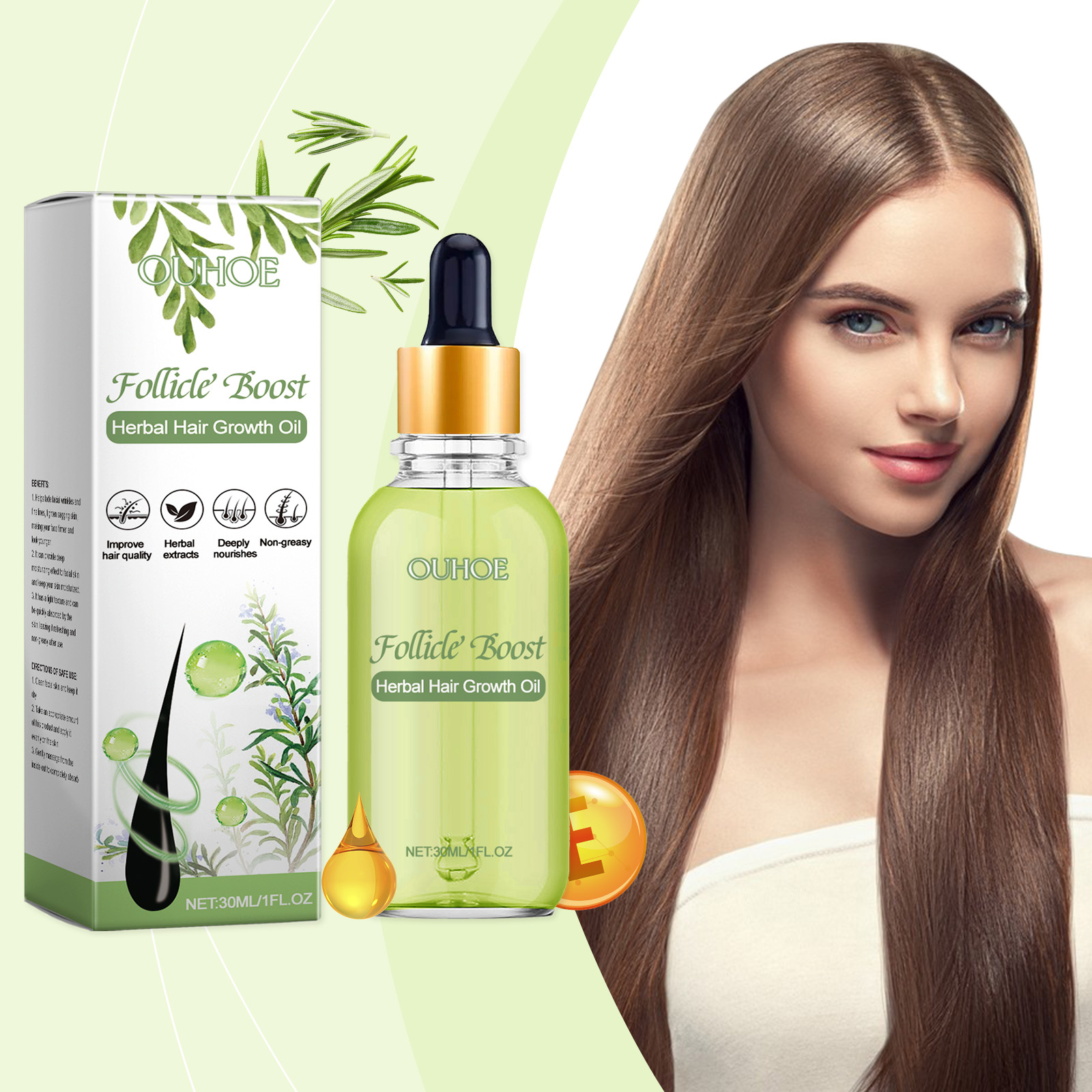 Hair Care Herbal Products - Herbal Hair Growth Oil Repairing Damaged