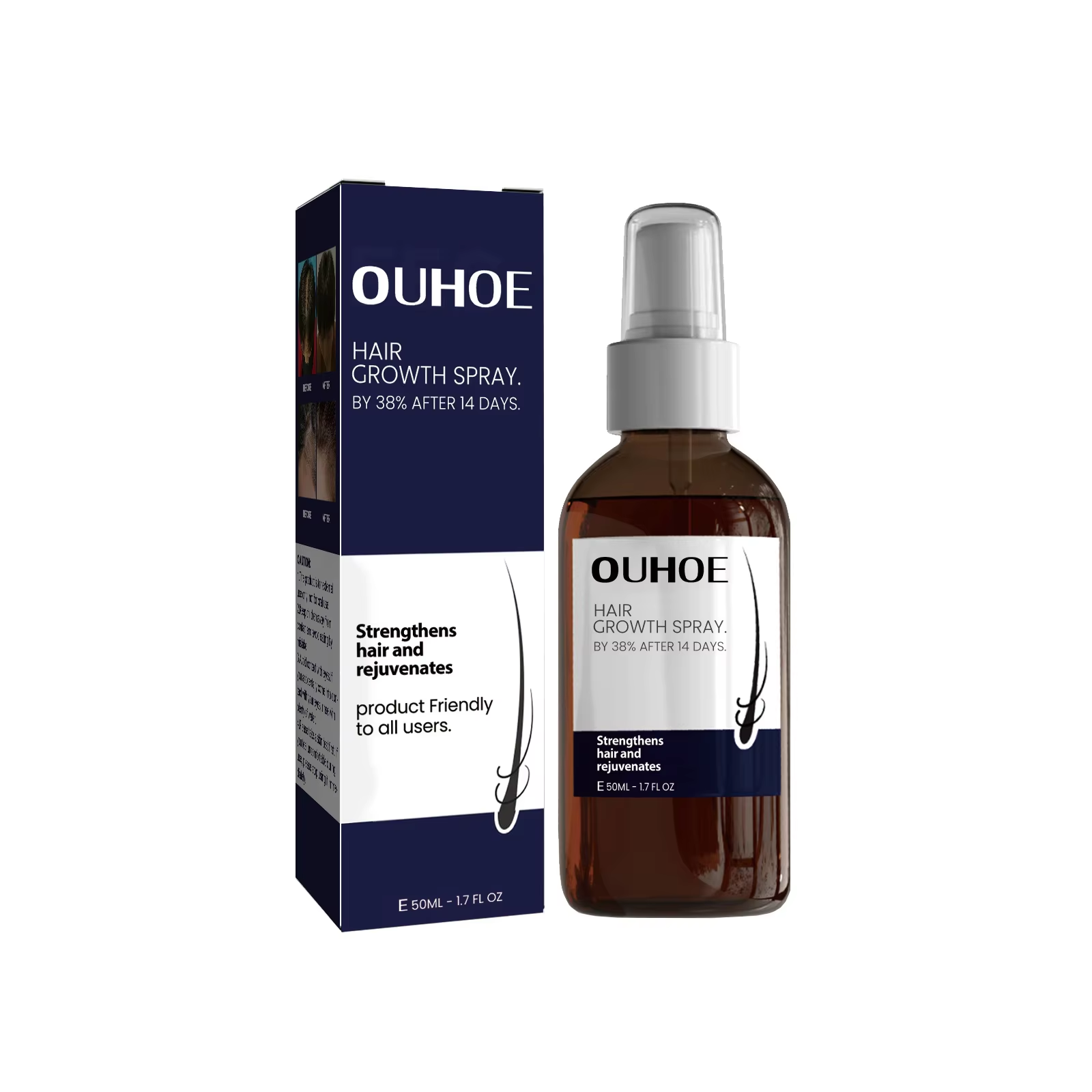 Hair Care Ouai - Hair Growth Spray Nourishing Moisturizing Thicker