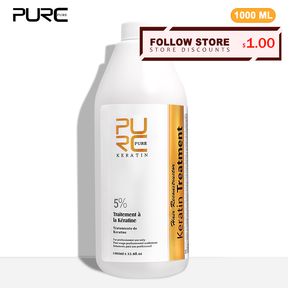 Hair Care Frizzy Hair - PURC 5% Keratin Smoothing Treatment Frizzy