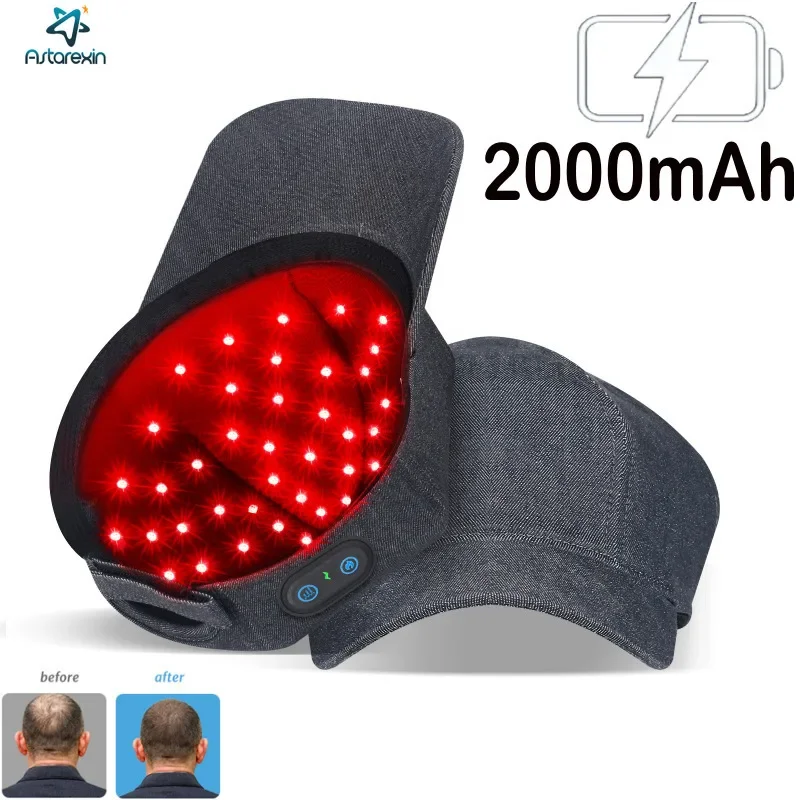 Hair Care Vegan - Hair Growth Cap Rechargeable 2000mAh LED