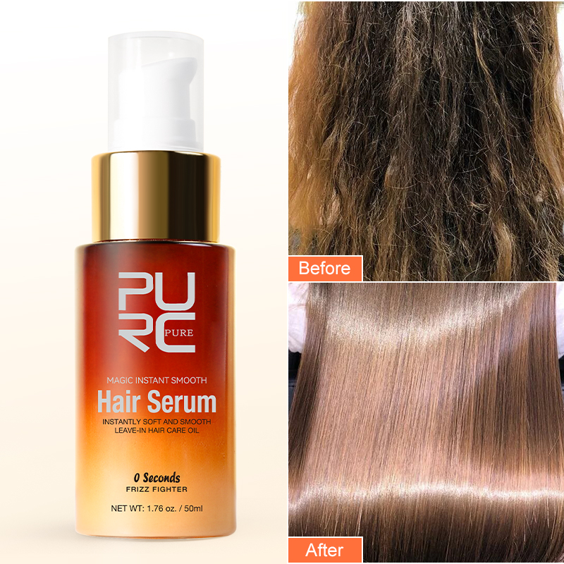 Keratin Treatment Set - PURC Magic Smoothing Hair Serum Deep