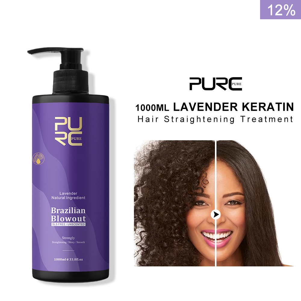 Keratin Treatment Set - PURC Lavender 12% Brazilian Keratin Straightening