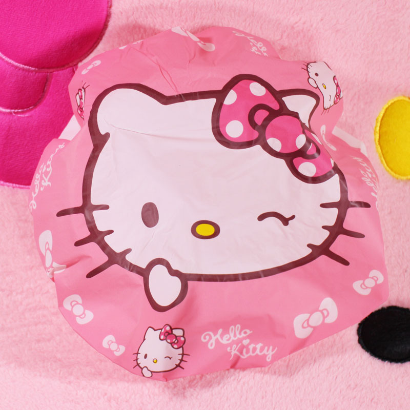 Hello Kitty shower cap, suitab - Hair Care Wella ulasan dan harga