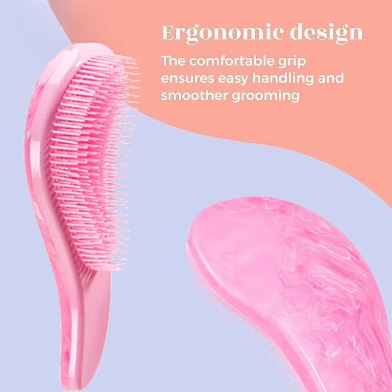 2pcs Magic Detanglng Hair Brus - Hair Care Set ulasan dan harga