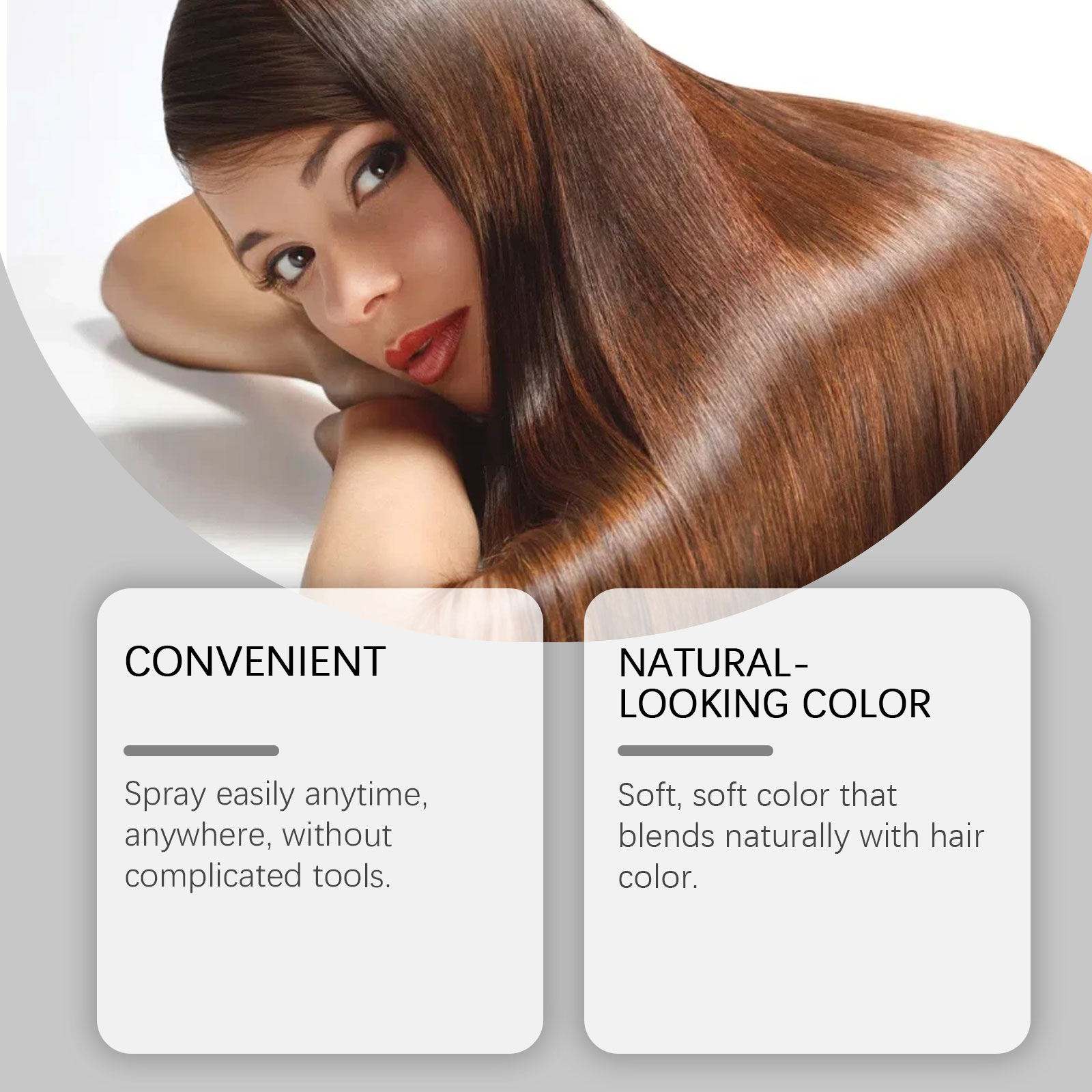 Hair Color Spray Temporary Ins - Hair Care Herbal Products ulasan dan harga