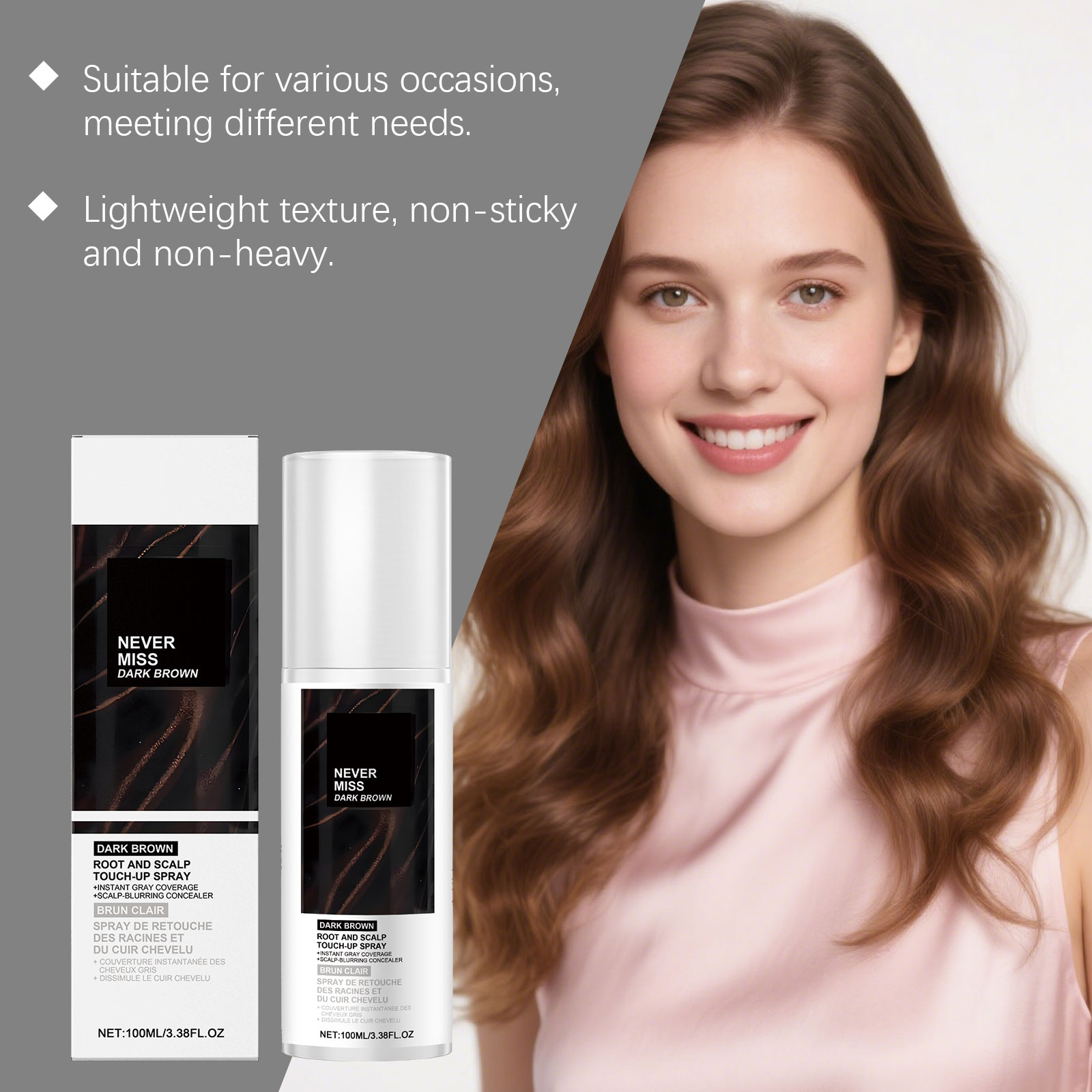 Hair Color Spray Temporary Ins - Hair Care Herbal Products ulasan dan harga