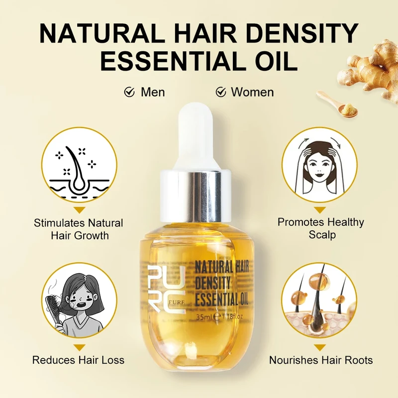 PURC Ginger Hair Growth Oil Th - Hair Care Herbal Products ulasan dan harga