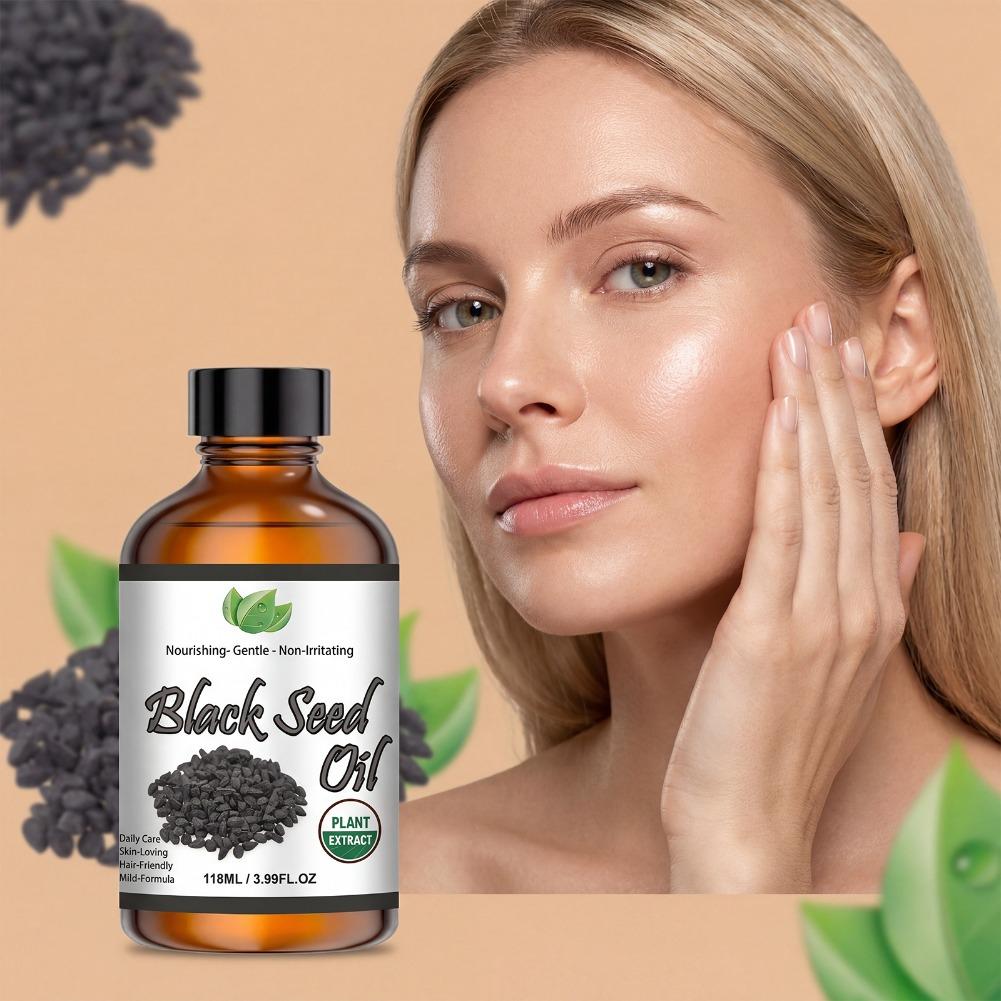 Black Seed Oil 118ml Pure Natu - Hair Care Frizzy Hair ulasan dan harga