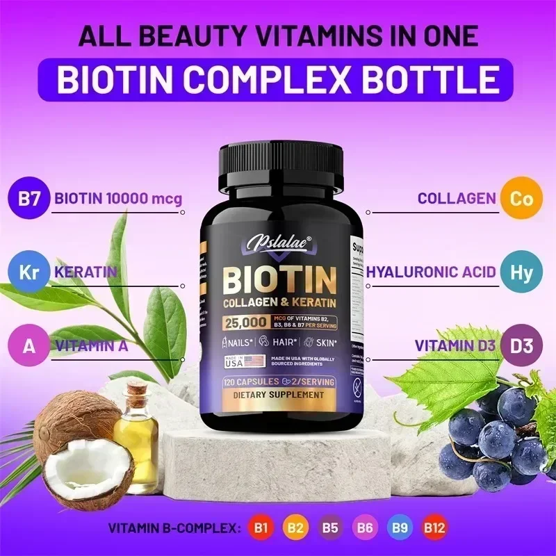 Biotin Collagen Keratin Supple - Hair Care Keratin ulasan dan harga