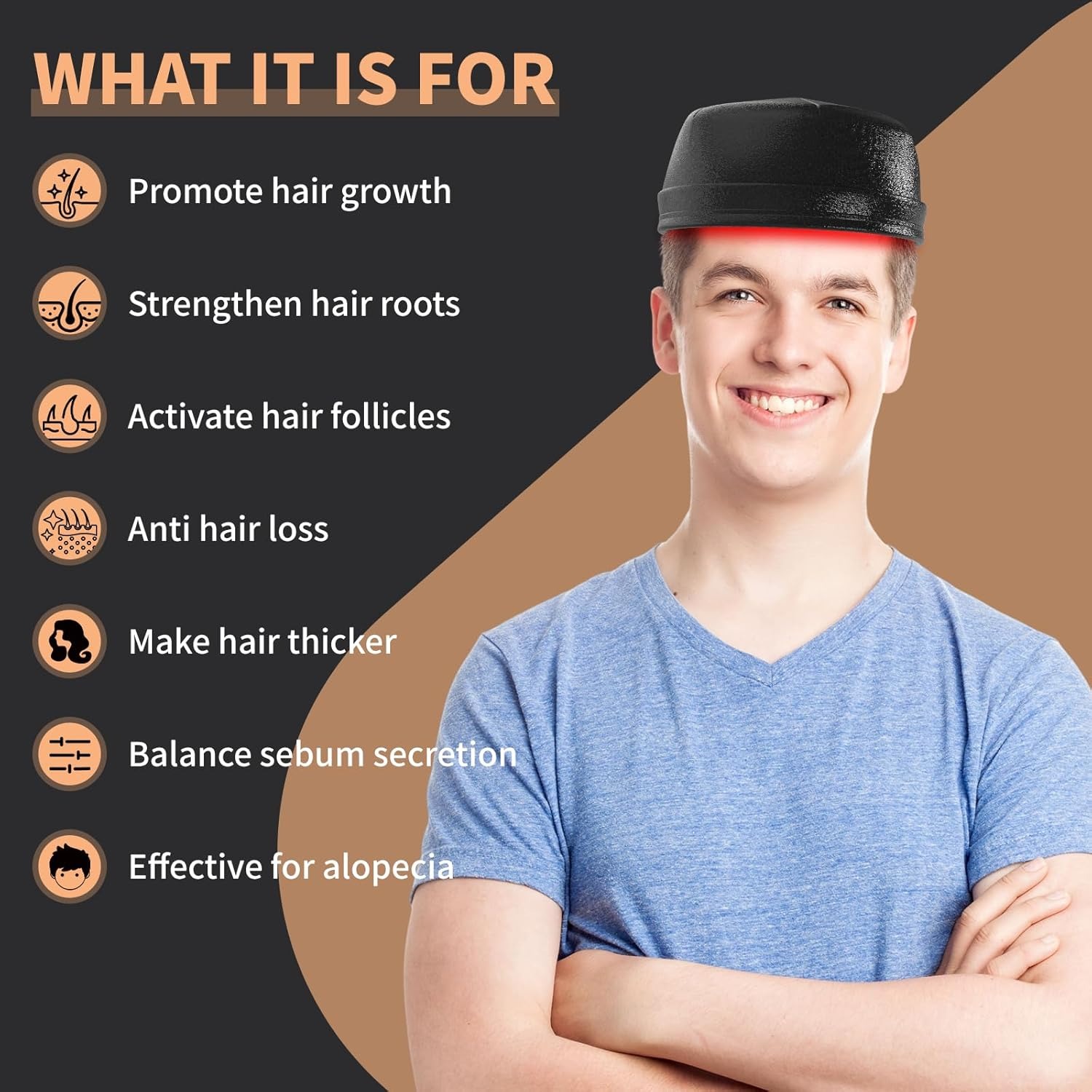 New Hair Growth Laser Cap 660n - Hair Care Vegan ulasan dan harga