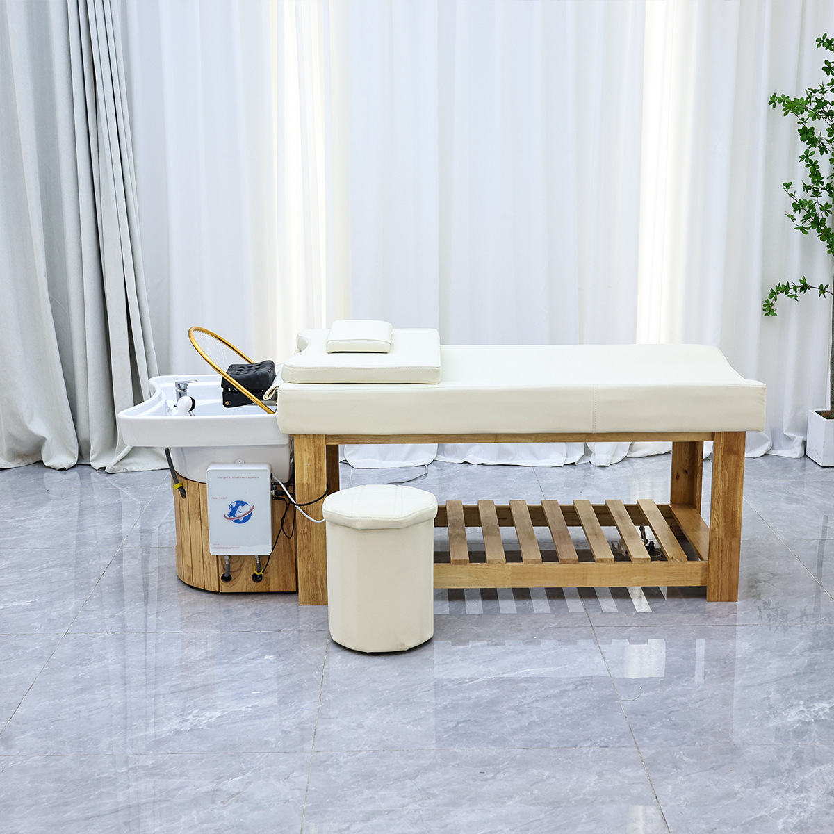 Wellness Center Solid Wood Hea - Hair Care Wella ulasan dan harga