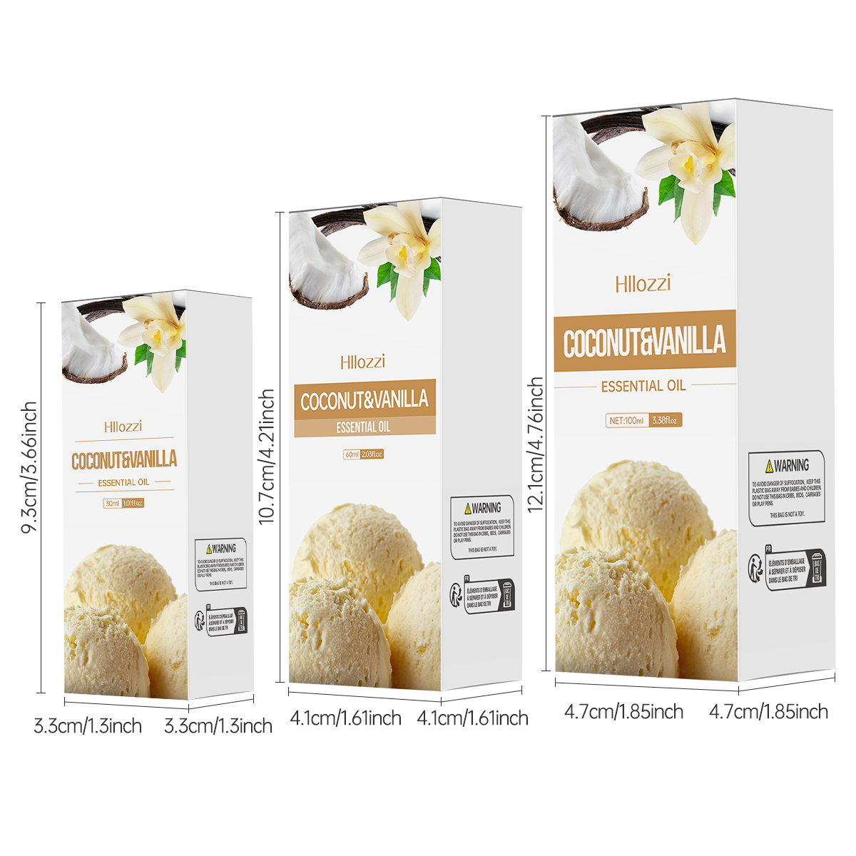 Coconut Vanilla Essential Oil  - Hair Care Fragrance Essential Oil ulasan dan harga