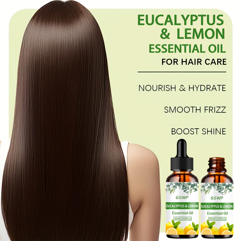 GSWP 60ml Eucalyptus Lemon Ess - Hair Care Fragrance Essential Oil ulasan dan harga