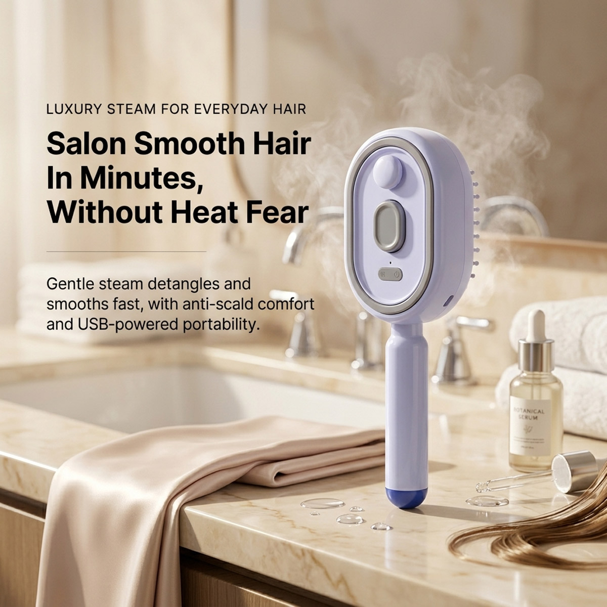 Electric Self-Cleaning Hair Co - Hair Care Is Self Care ulasan dan harga