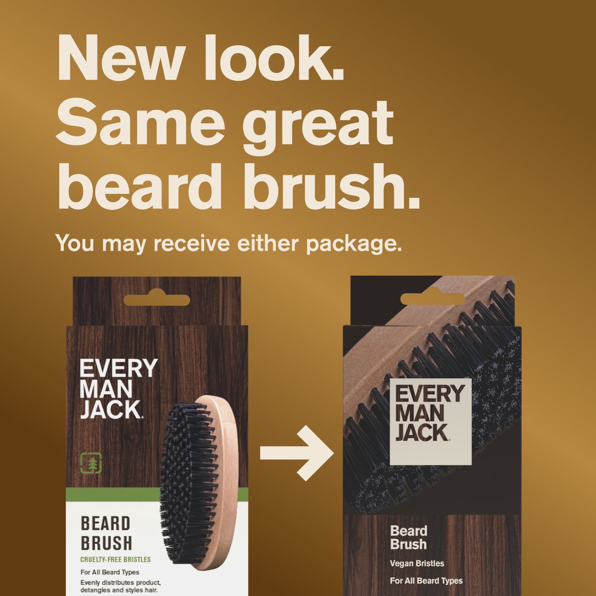 Men's Beard Brush with Cruelty - Hair Care Vegan ulasan dan harga