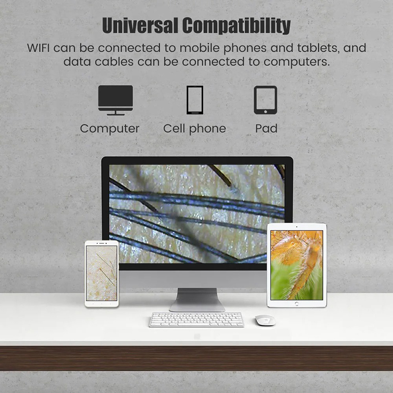 USB Dermatoscope Skin Analyzer - Hair Porosity Test ulasan dan harga