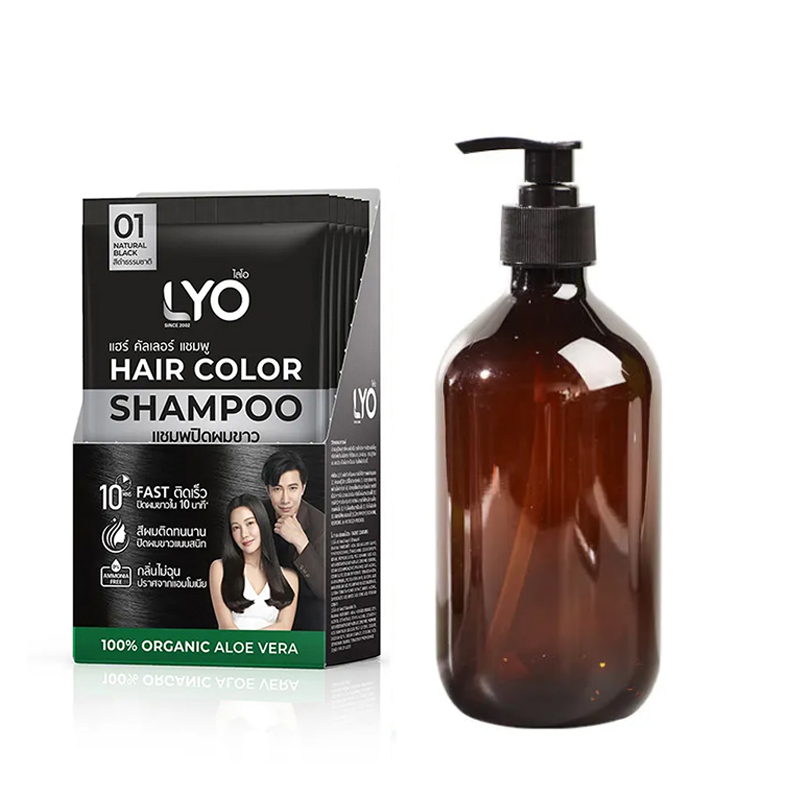 Lyo Natural Plant Hair Dyeing  - Hair Care Lotion ulasan dan harga