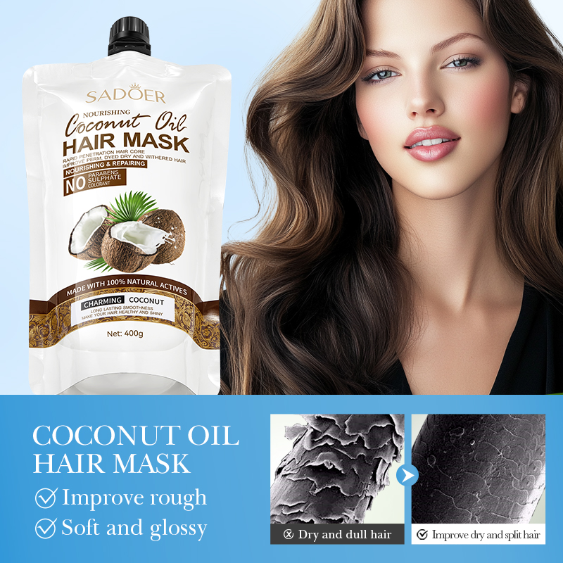 Magical Keratin Hair Mask 5 Se - Hair Care Frizzy Hair ulasan dan harga