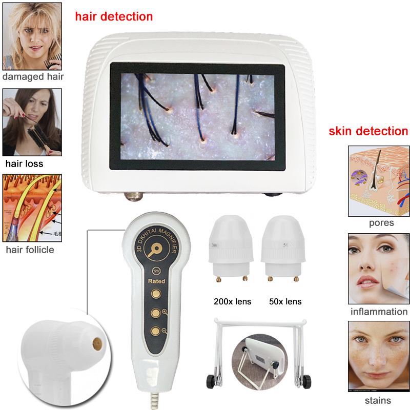 5 Inch Skin Analyzer Skin Hair - Hair Porosity Test ulasan dan harga