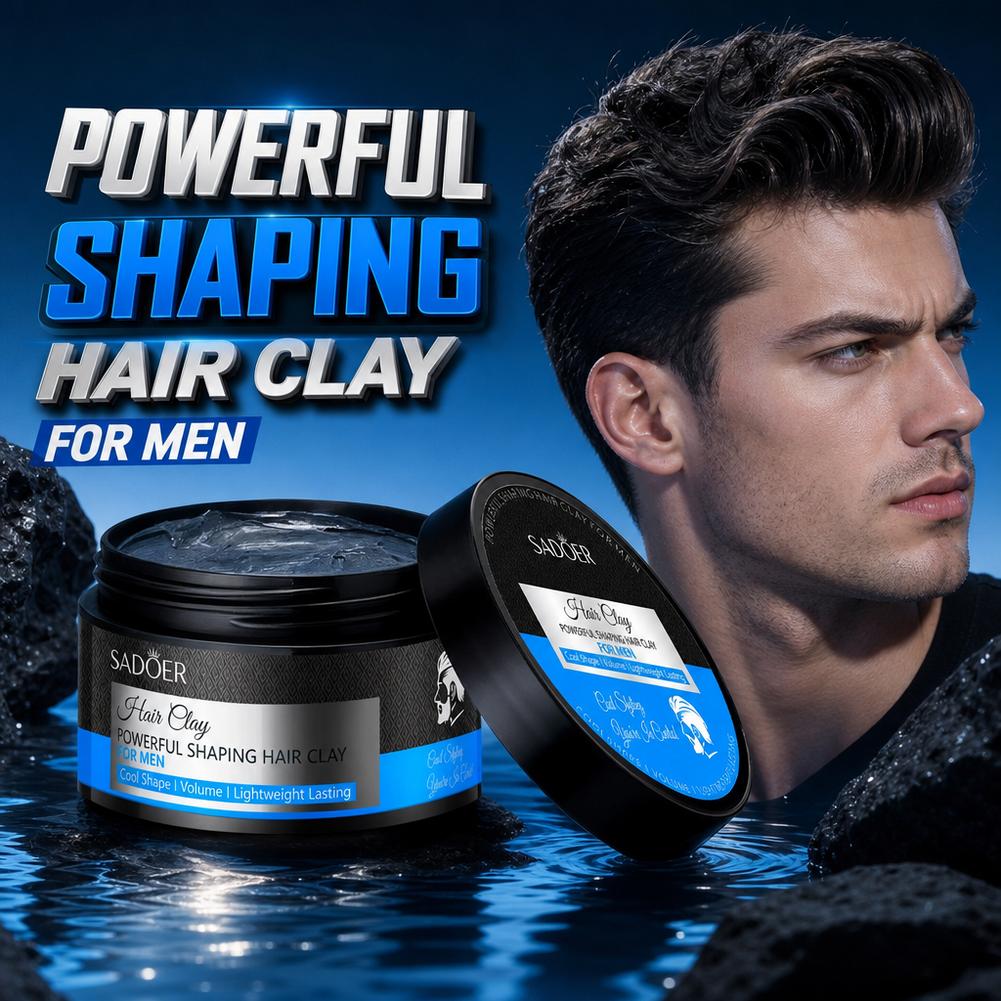 Men's Hair Styling Clay Strong - Hair Care Lotion ulasan dan harga
