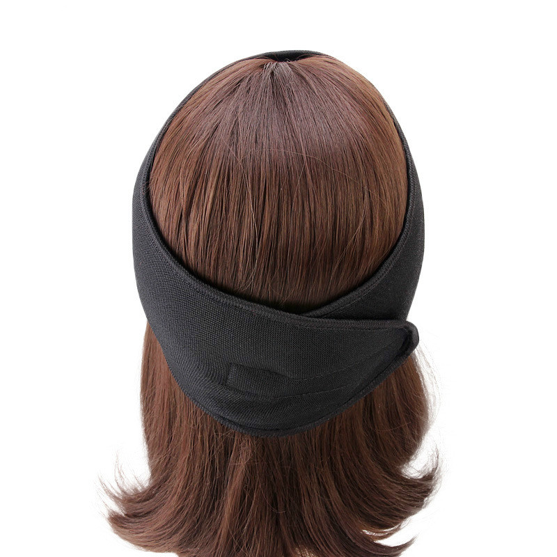 New Women Foam Mesh Wrap Headw - Hair Net Invisible ulasan dan harga