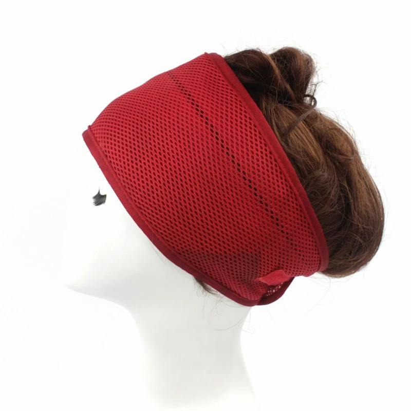 New Women Foam Mesh Wrap Headw - Hair Net Invisible ulasan dan harga