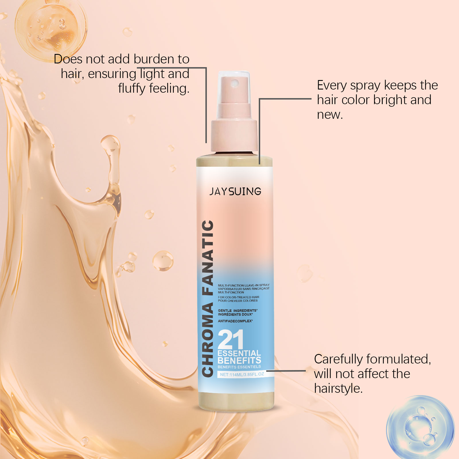 Moisturizing Spray for Hair Sc - Hair Care Essence Oil ulasan dan harga