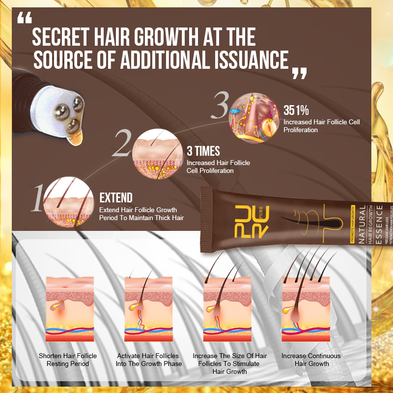 PURC Hair Growth Serum for Men - Hair Care Fragrance Essential Oil ulasan dan harga