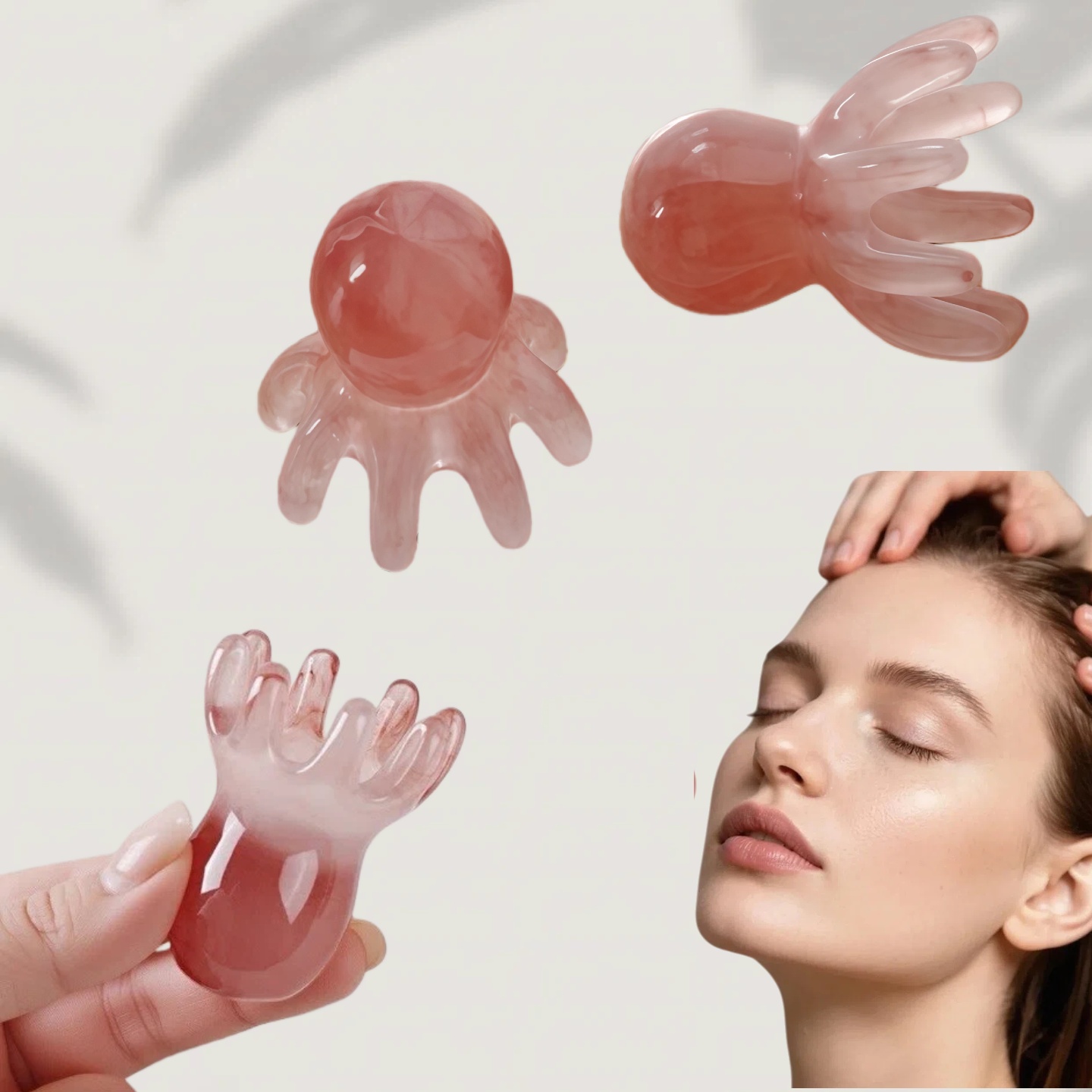 Cute Octopus Scalp Massage Com - Hair Care Korea ulasan dan harga