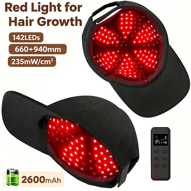 LED Red Light Therapy Hat For  - Hair Care Frizzy Hair ulasan dan harga