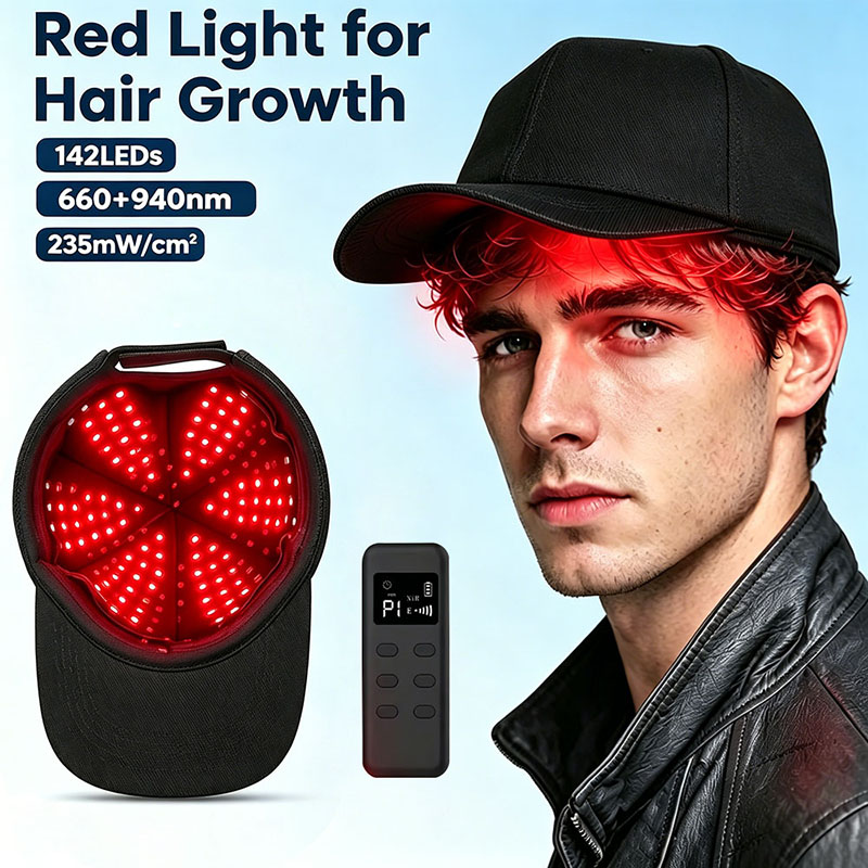 LED Red Light Therapy Hat For  - Hair Care Frizzy Hair ulasan dan harga