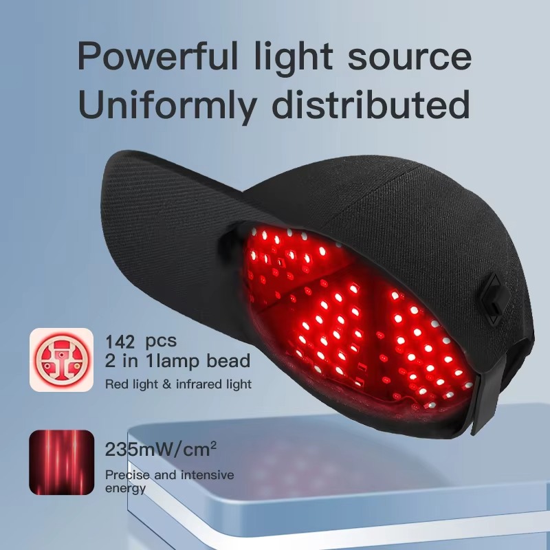 LED Red Light Therapy Hat For  - Hair Care Frizzy Hair ulasan dan harga