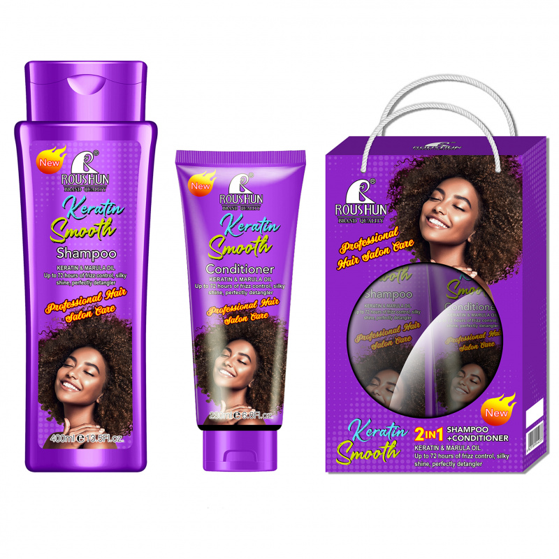 Keratin Shampoo + Conditioner  - Hair Care Keratin ulasan dan harga