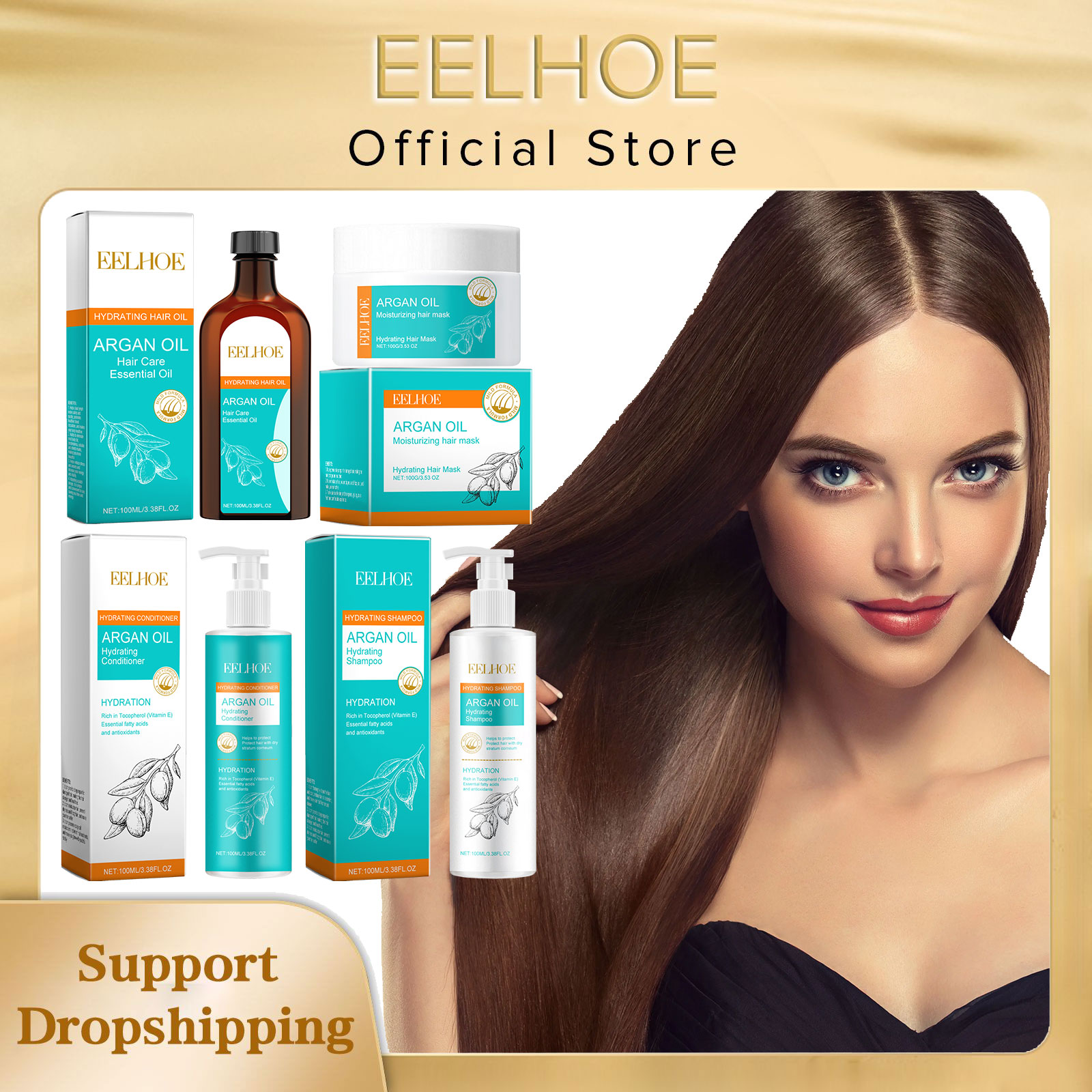 EELHOE Moroccan Argan Oil Kera - Keratin Treatment Set ulasan dan harga