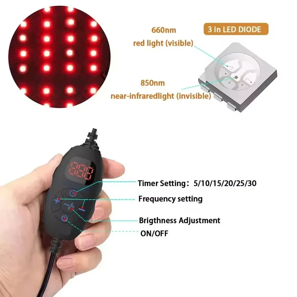 LED Red Light Therapy Hat For  - Hair Care Vegan ulasan dan harga
