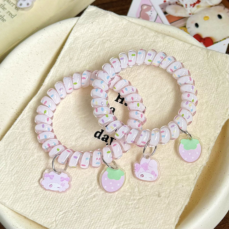 Coquette My Melody Piano Straw - Hair Care Korea ulasan dan harga